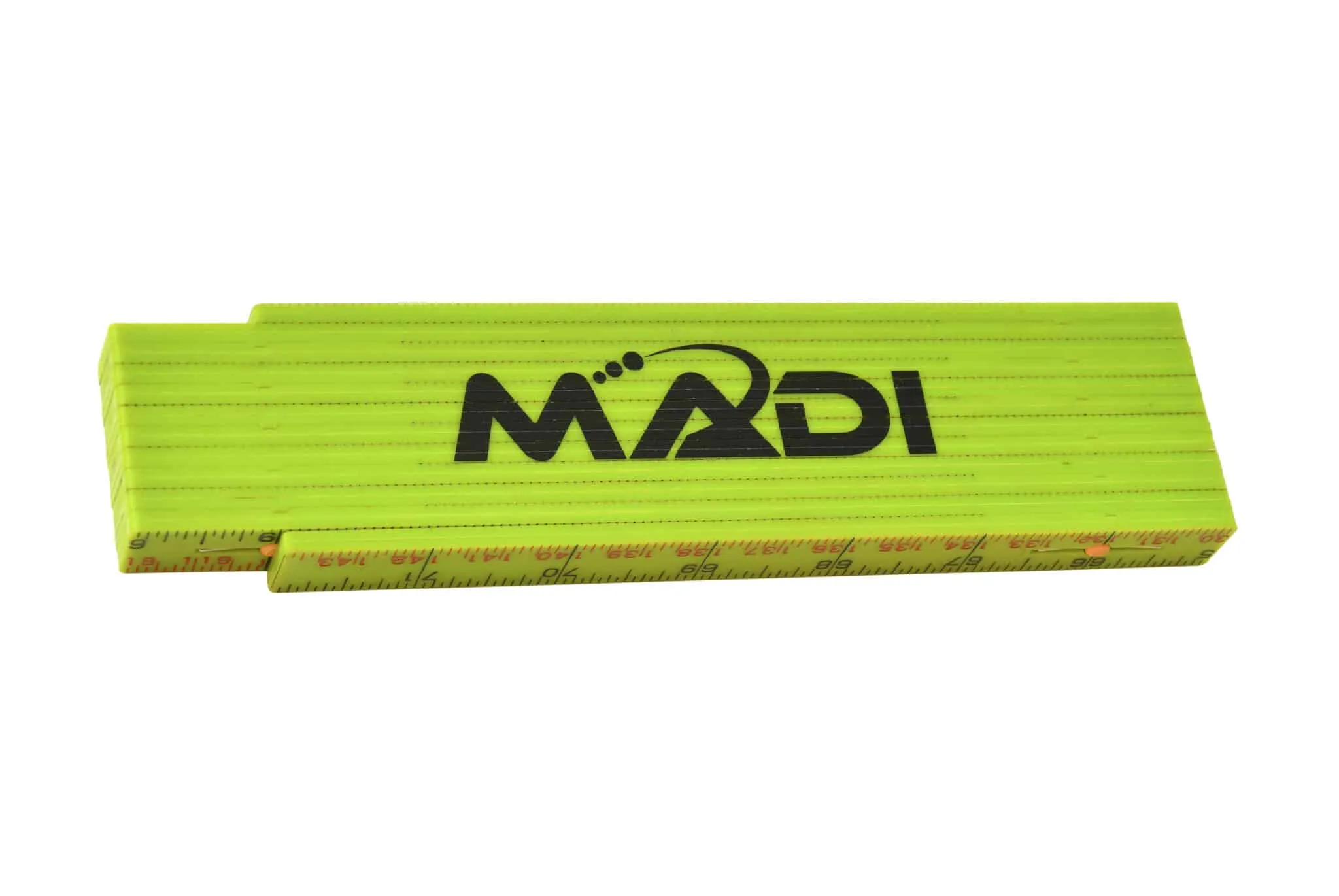 Madi 6' Fiberglass Folding Ruler Center-Point Reading Scale - MPFR-6