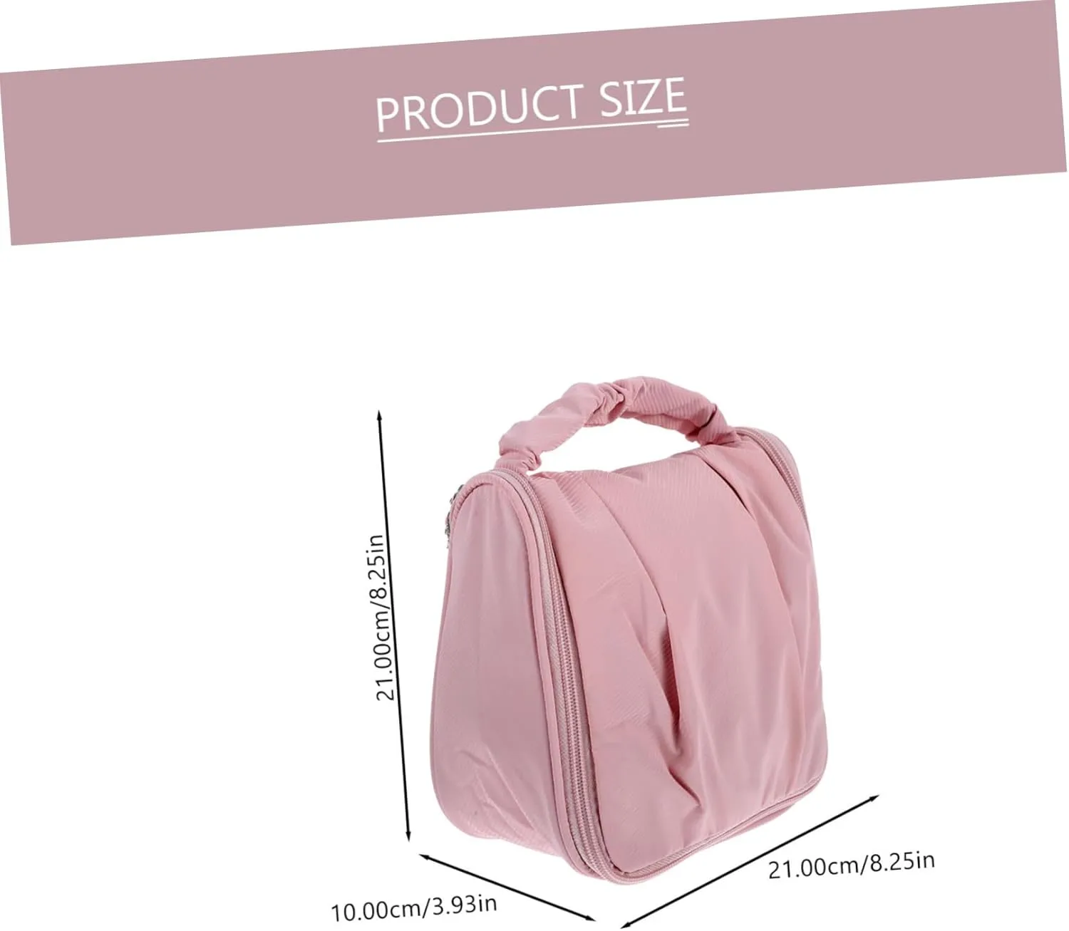 Mikinona Cosmetic Travel Bag Makeup Organizer Portable Travel Toiletry Bag for Daily Use