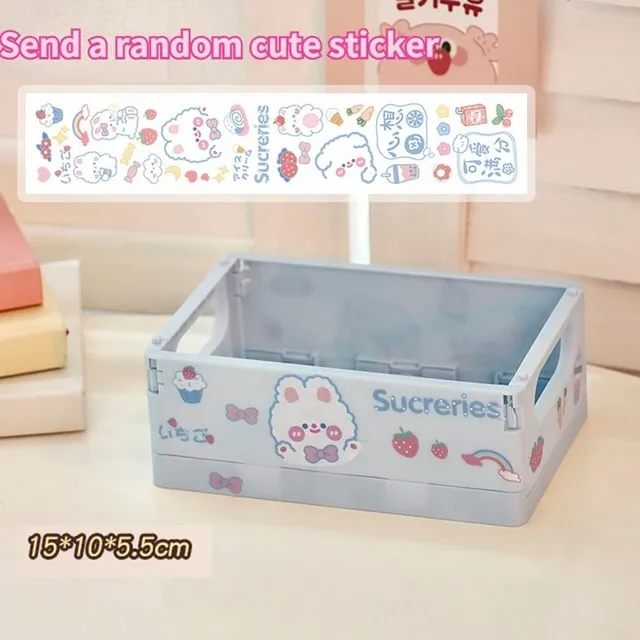 Mini Foldable Desktop Organizer