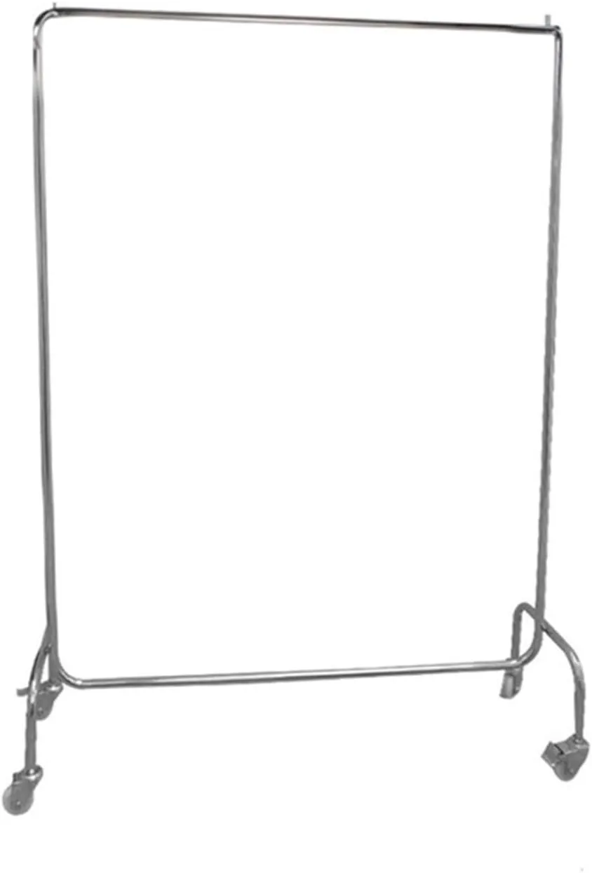 Mlaea Removable Clothes Rack, Single-Pole Coat Rail with Wheels for Jackets, Bags, Shirts, Trench Coats, Minimalism Drying Rack for Clothes Store, Balcony, Dormitory, Bedroom(Size:160 * 100CM)