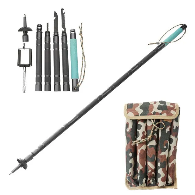 Multifunctional Trekking Pole Folding Ultralight