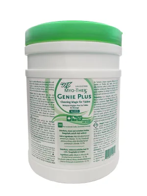 Myo-Ther Genie Plus Table Cleaner Wipes