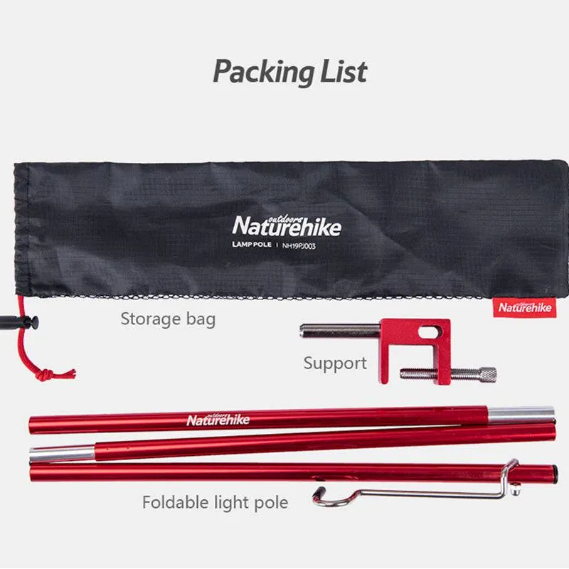 Naturehike Outdoor Camping Light Pole Bracket