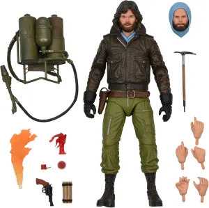 Neca The Thing 7-Inch Scale Action Figure - Ultimate Macready v2 with Interchangeable Head and Hands (Station Survival)