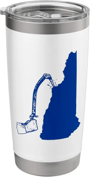 New Hampshire Ice Climbing Axe Stainless Steel Insulated Tumbler