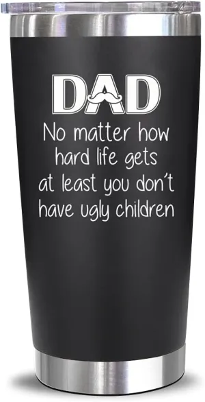 NewEleven 20 Oz Tumbler - Christmas Gifts for Dad from Kids
