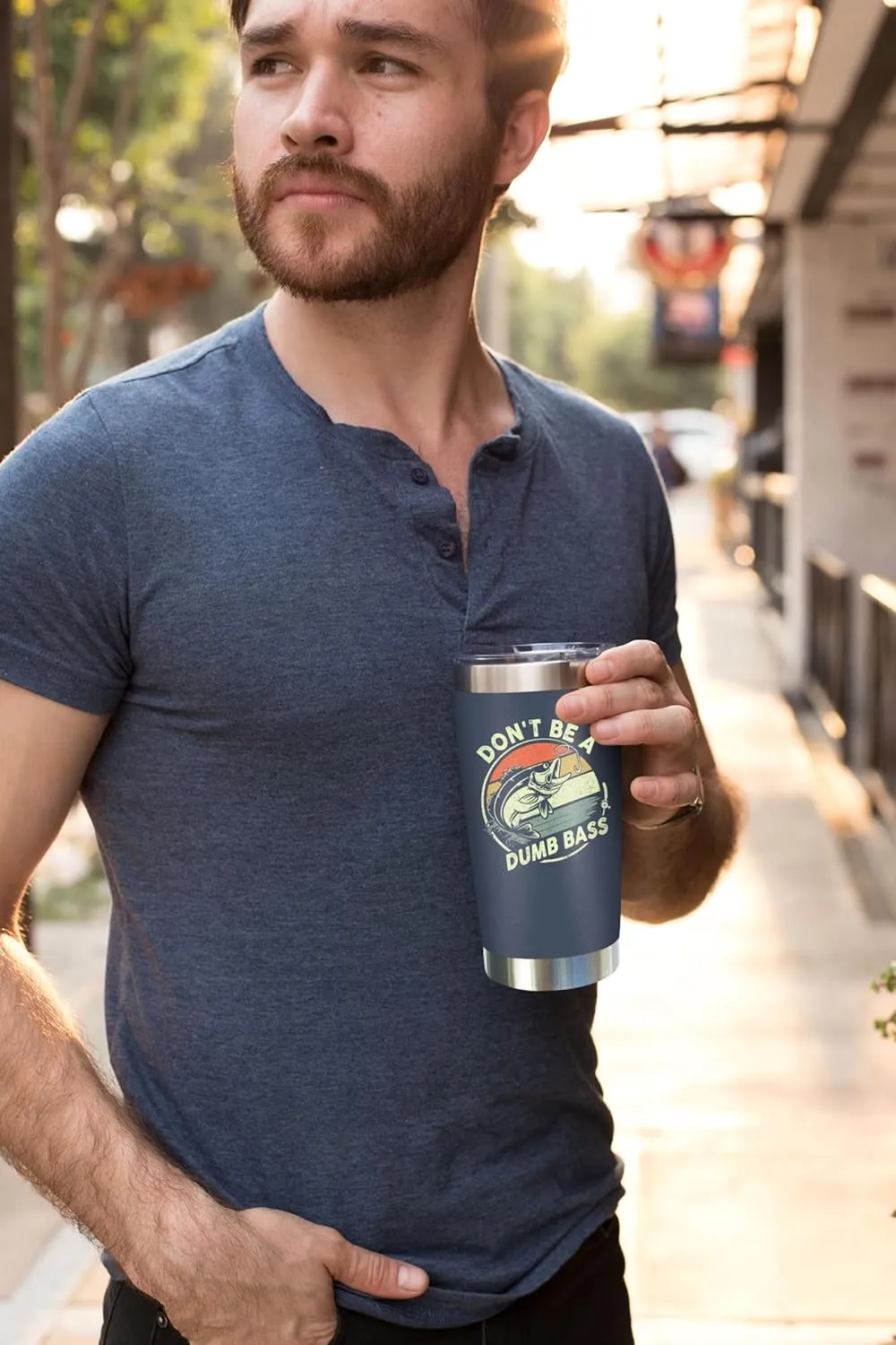 NewEleven Father Day Gifts For Him, Men - Fishing Gifts For Men, Dad, Cup Gift For Fisherman, Father - Birthday Gift For Dad, Man, Husband - 20 Oz Tumbler