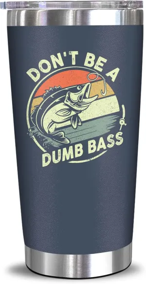 NewEleven Father Day Gifts For Him, Men - Fishing Gifts For Men, Dad, Cup Gift For Fisherman, Father - Birthday Gift For Dad, Man, Husband - 20 Oz Tumbler
