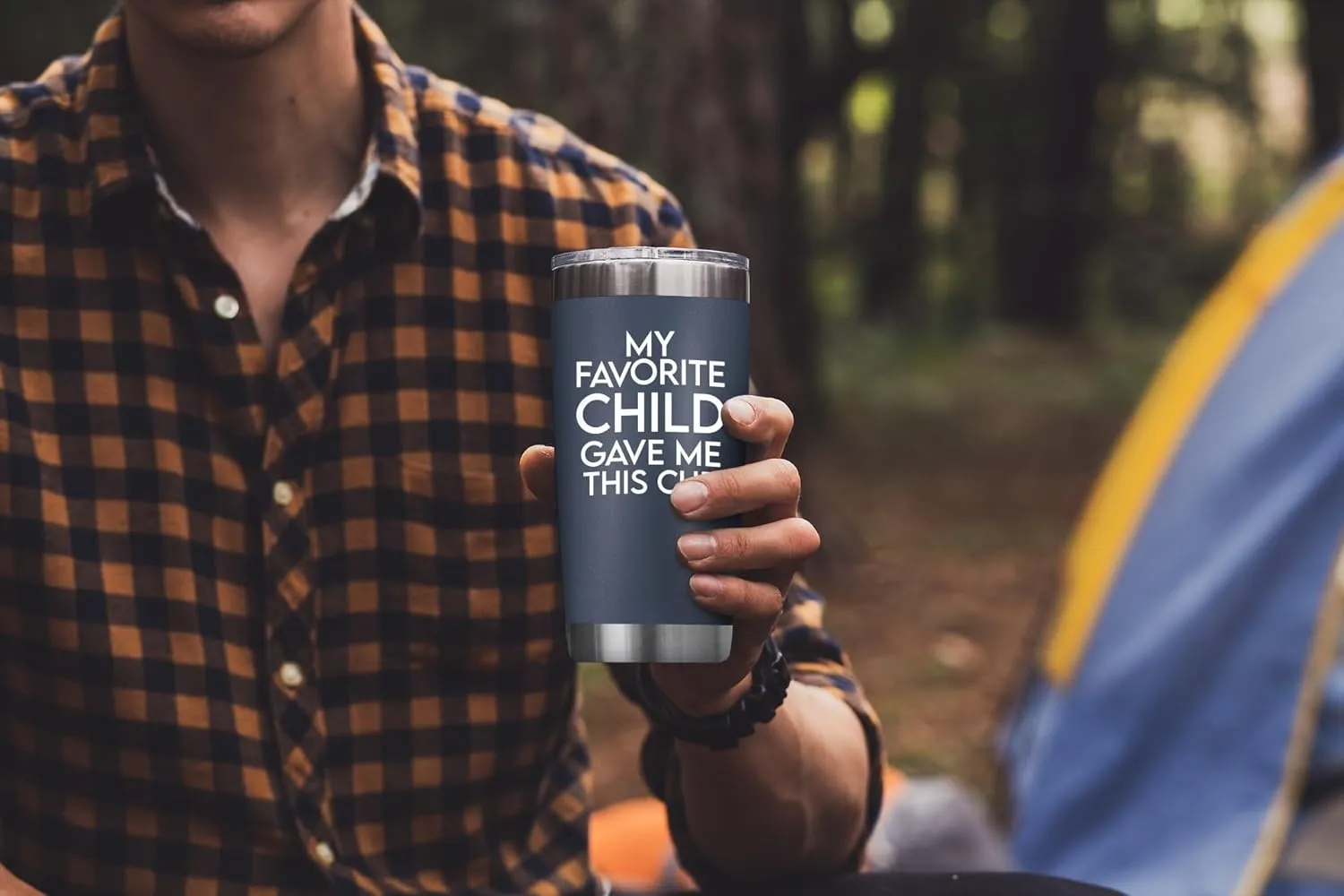 NewEleven Fathers Day Gift For Dad - Birthday Gifts For Dad From Daughter, Son, Kids - Husband Gift - Birthday Present Ideas For Father, New Papa, Bonus Father From Daughter, Son - 20 Oz Tumbler