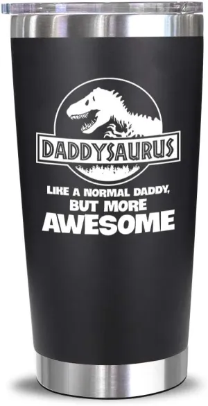 NewEleven Fathers Day Gift For Dad From Daughter, Son, Kids - Birthday Gift For Dad, Husband, Men - Best Present Idea For Father, Husband, Bonus Father From Daughter, Son, Wife - 20 Oz Tumbler