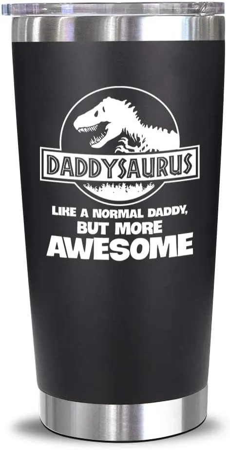 NewEleven Fathers Day Gift For Dad From Daughter, Son, Kids - Birthday Gift For Dad, Husband, Men - Best Present Idea For Father, Husband, Bonus Father From Daughter, Son, Wife - 20 Oz Tumbler