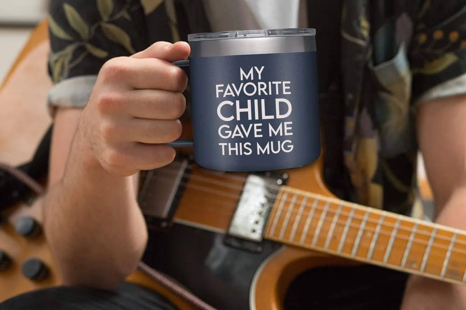 NewEleven Fathers Day Gift For Dad, Men - Funny Birthday Gifts For Father, Husband - Gifts For Father, New Dad, Bonus Papa, Husband, Uncle From Daughter, Son Mug with Lid - 14 Oz Tumbler
