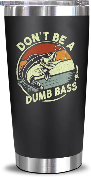 NewEleven Fathers Day Gift For Him - Fishing Gifts For Men, Dad For Fisherman, Father - Birthday Present For Dad, Men, Husband - 20 Oz Tumbler
