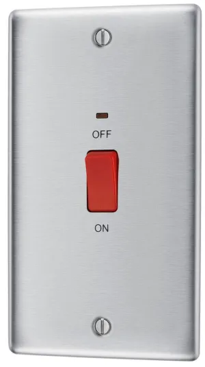 Nexus Metal 45A Rectangular Cooker Control Unit, with Power Indicator