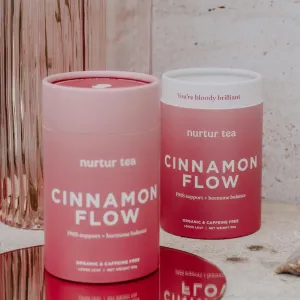 Nurtur Tea - Loose Leaf Cinnamon Flow Tea (50g - Canister or Refill)