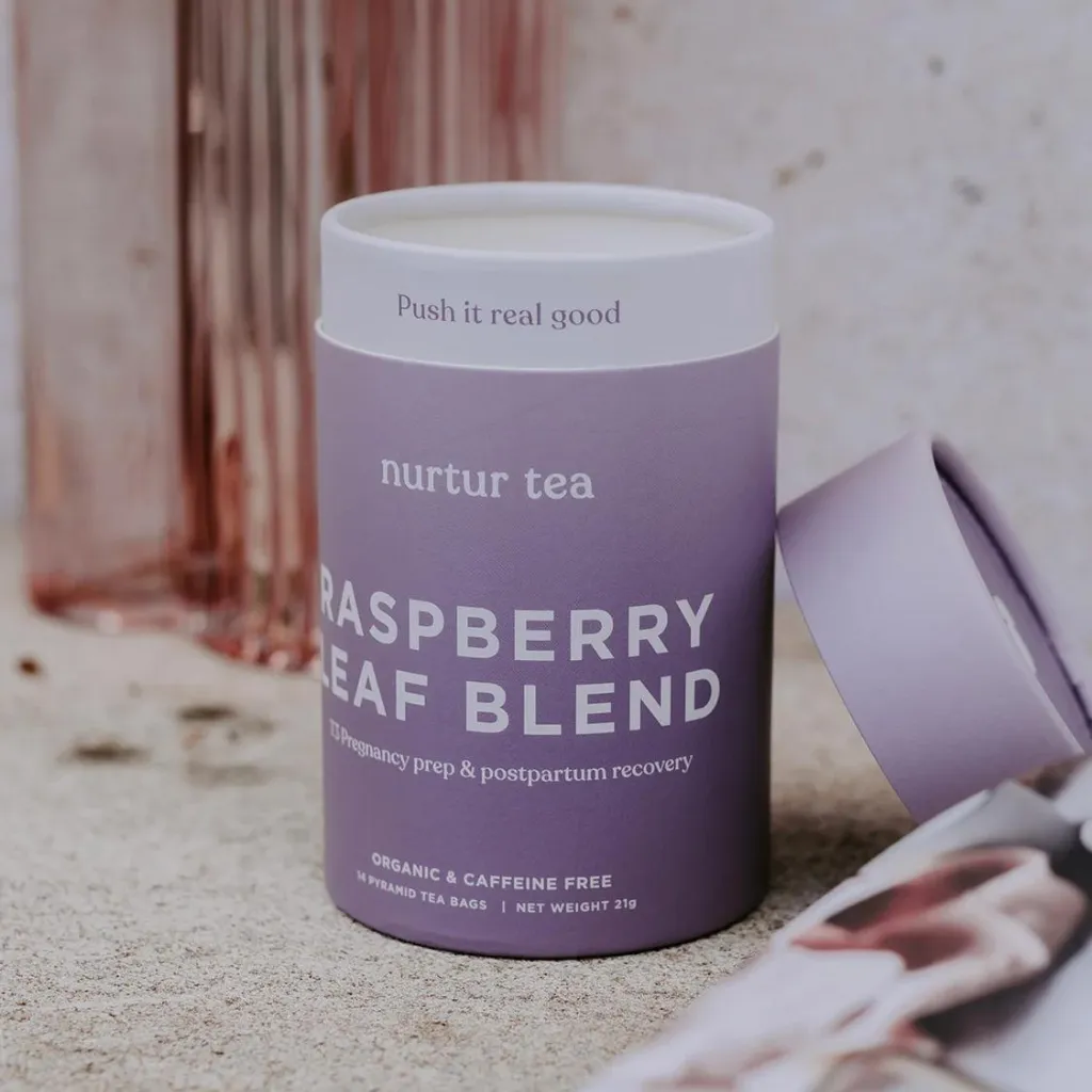 Nurtur Tea - Loose Red Raspberry Leaf Tea (50g - Canister or Refill)