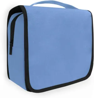 ODAWA Multi Compartment Toiletry Cosmetic Bag Pale Denim Waterproof Toiletries Bag