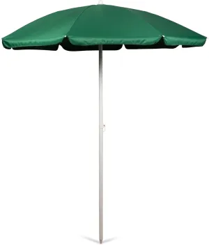 ONIVA - a Picnic Time Brand Outdoor Canopy Sunshade Beach Umbrella 5.5' - Small Patio Umbrella - Beach Chair Umbrella, (Hunter Green)