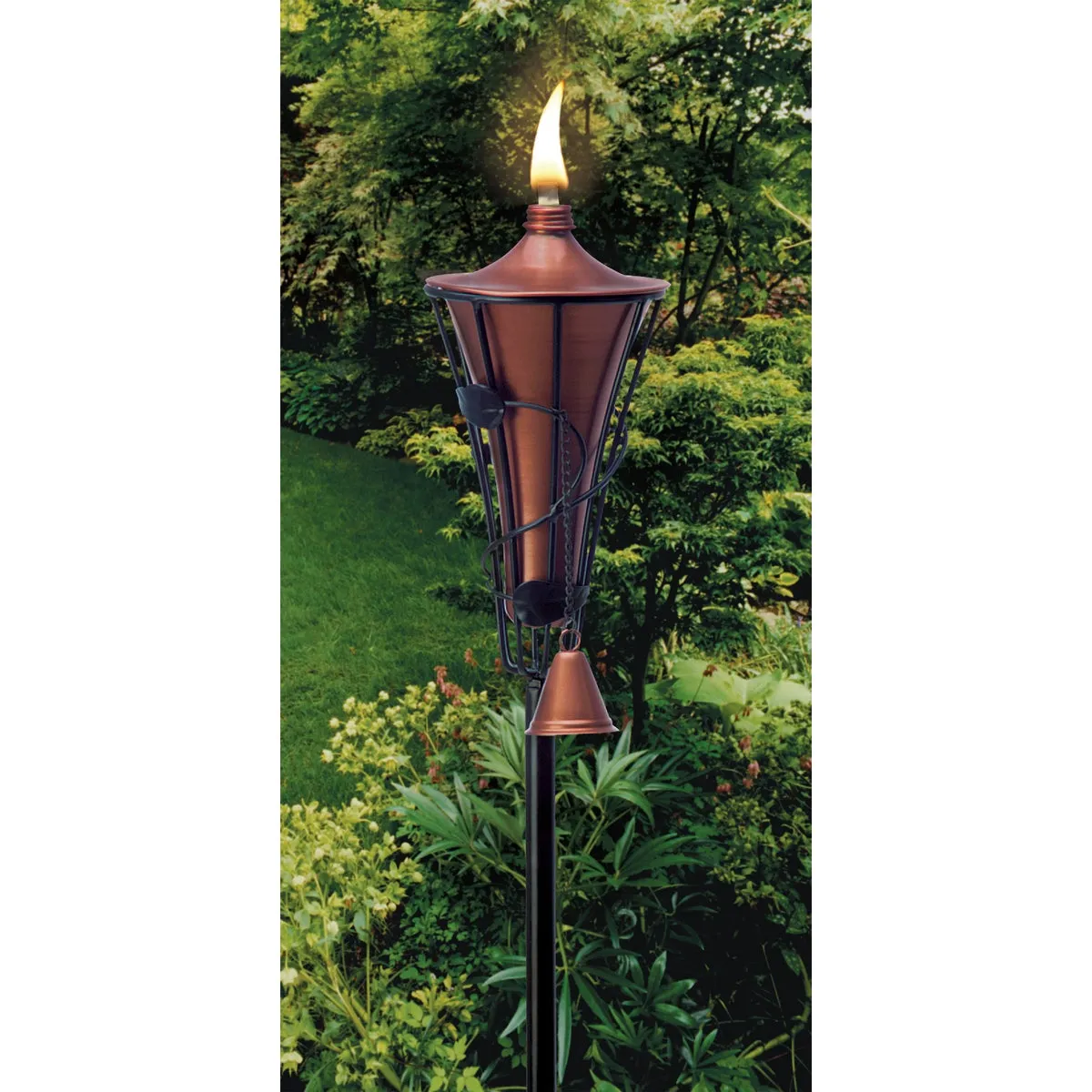 Outdoor Expressions 5 Ft. Copper Patio Torch