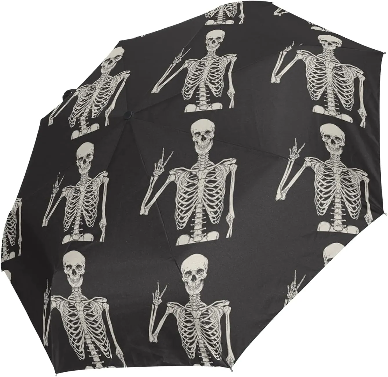Oyihfvs Auto Open/Close Folding Umbrella, Strong Lightweight Travel Rain Umbrella, Portable Automatic Compact Sun Parasol with UV Protection