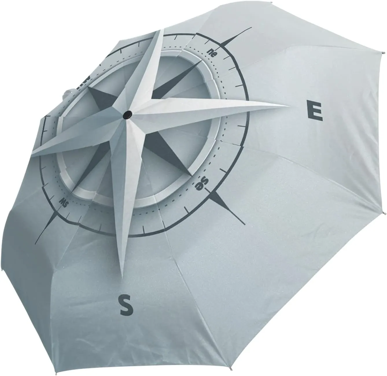 Oyihfvs Auto Open/Close Folding Umbrella, Strong Lightweight Travel Rain Umbrella, Portable Automatic Compact Sun Parasol with UV Protection
