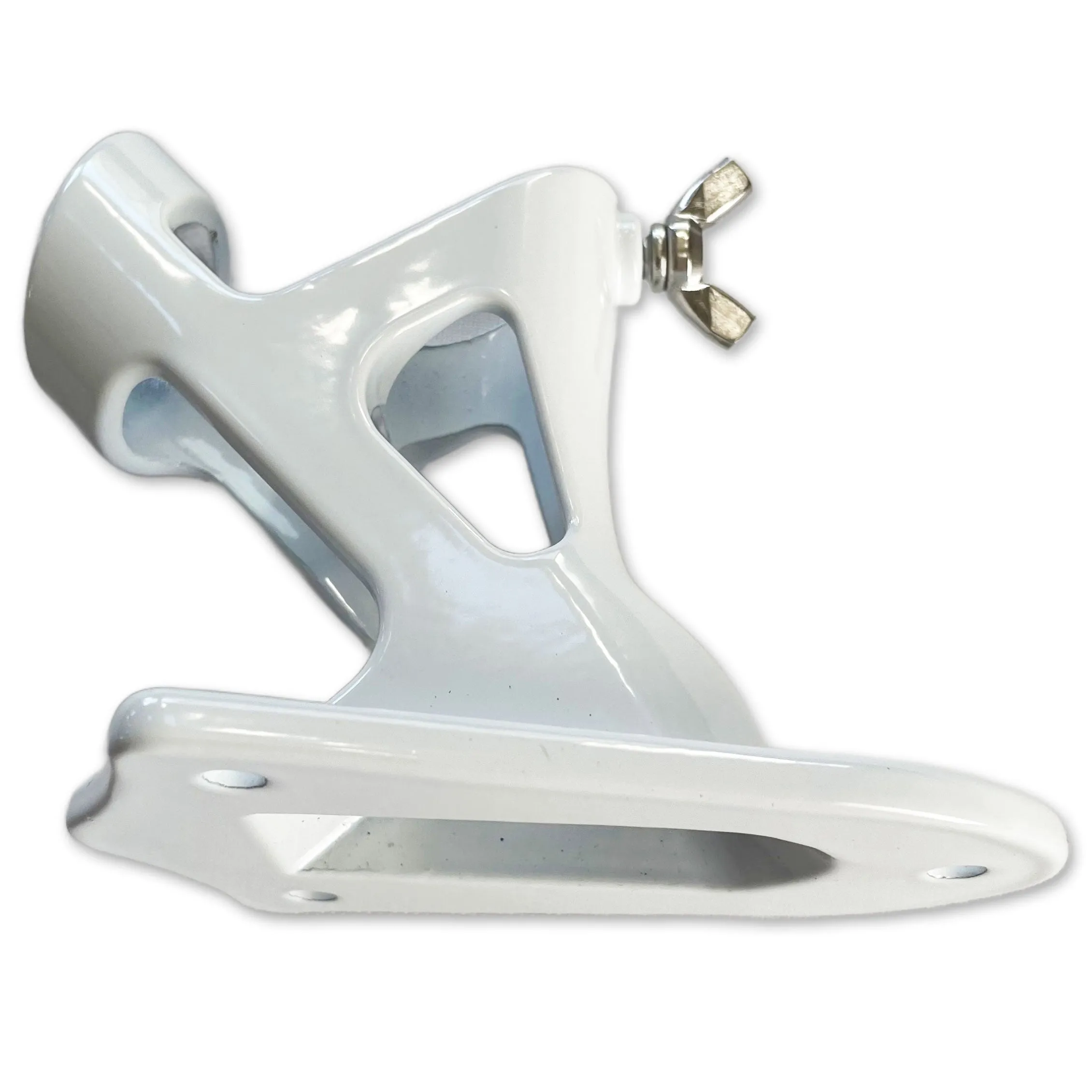 PATRIOT™ Flag Pole and TITAN™ Bracket Kit - Vivid White (6ft, 1" Diameter)