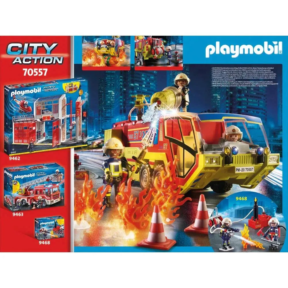 PLAYMOBIL 70557 City Action Fire Engine with Truck