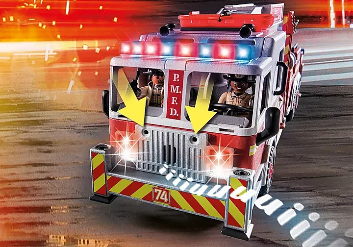 Playmobil 70935 Rescue Vehicles-FireEngine w/Tower Ladder