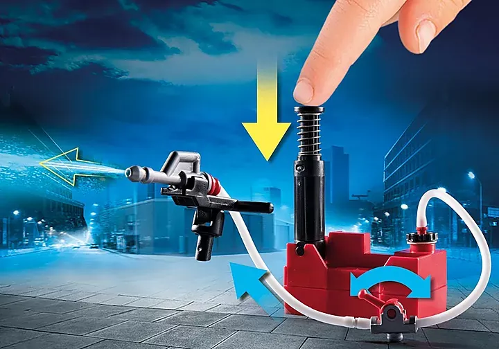 Playmobil 70935 Rescue Vehicles-FireEngine w/Tower Ladder