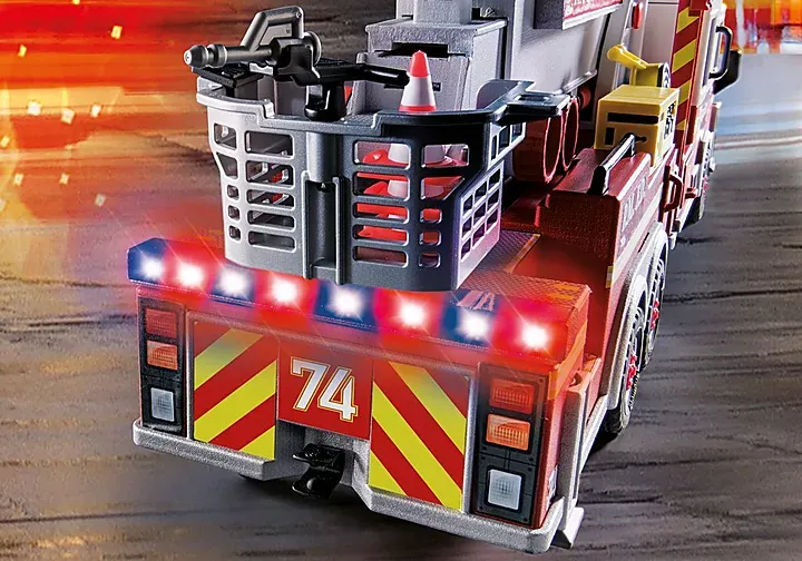 Playmobil 70935 Rescue Vehicles-FireEngine w/Tower Ladder