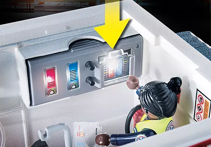 Playmobil 70936 Rescue Vehicles-Ambulance w/Lights&Sound