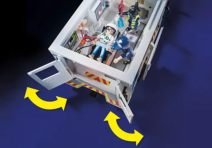 Playmobil 70936 Rescue Vehicles-Ambulance w/Lights&Sound