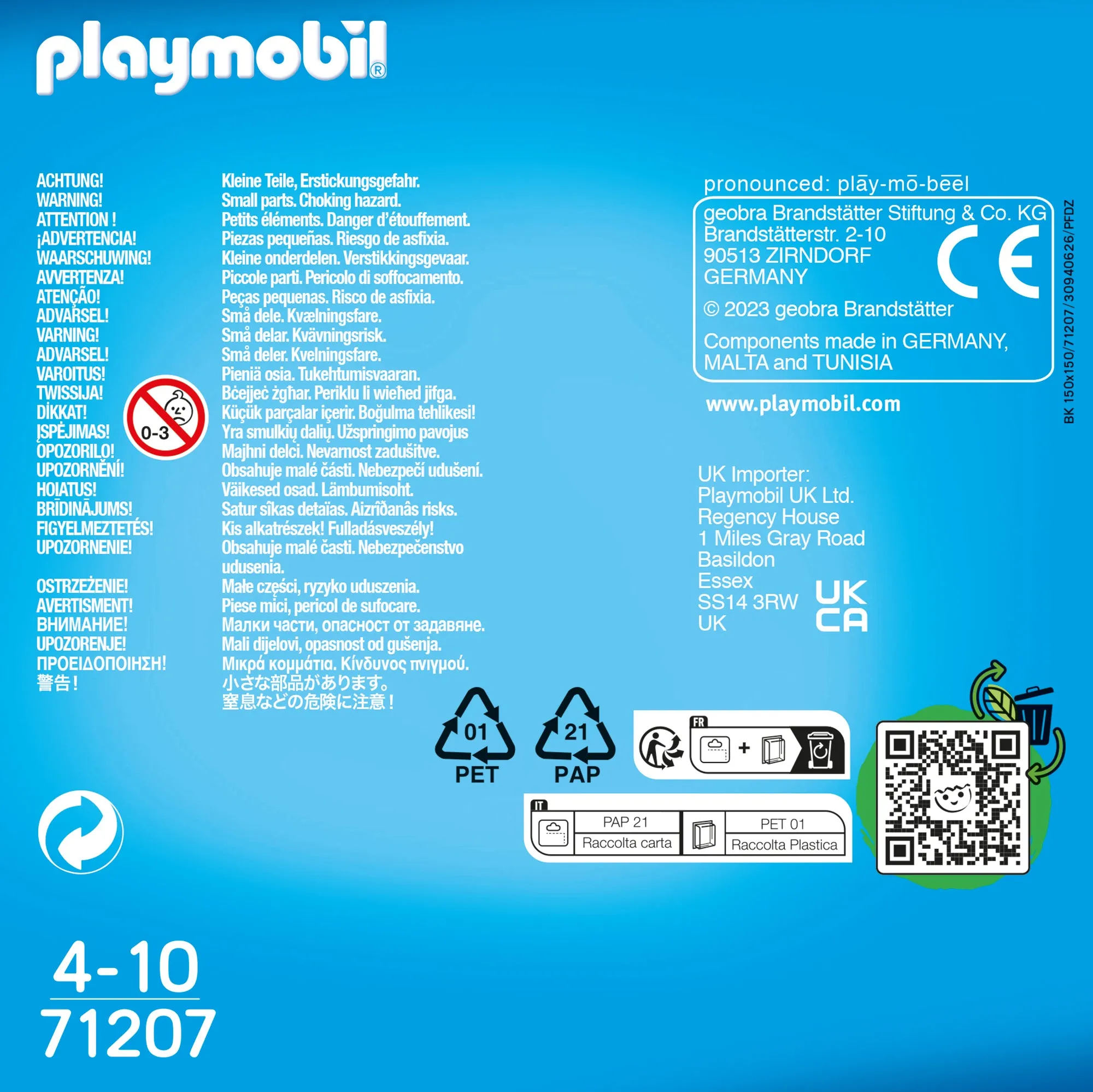 Playmobil 71207 DuoPack - Firefighters