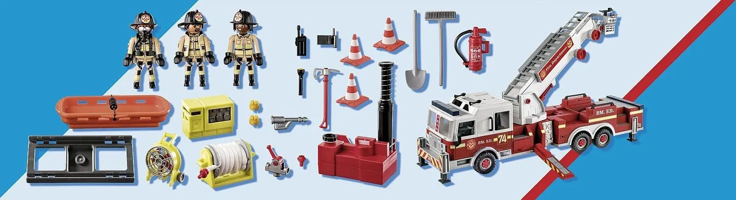 Playmobil - Fire Engine with Ladder (70935)