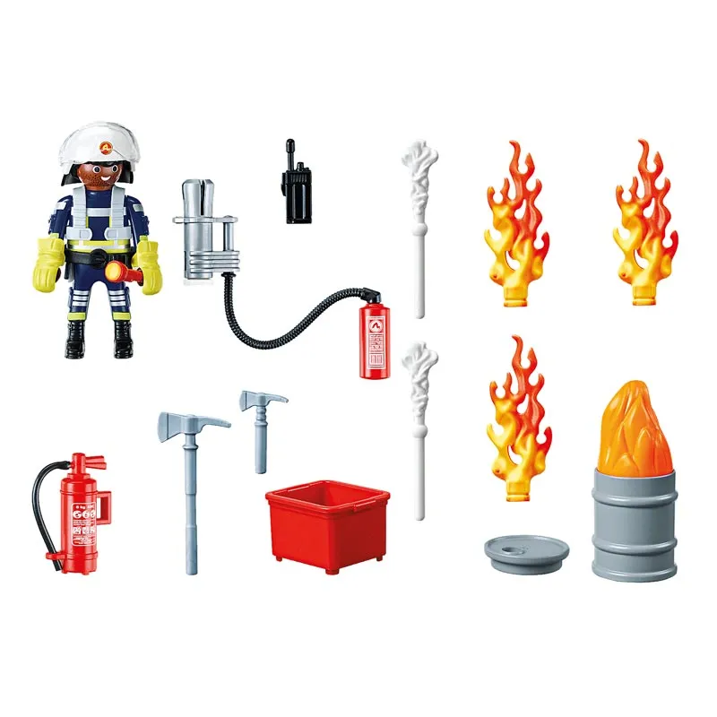 *Playmobil Fire Rescue Gift Set