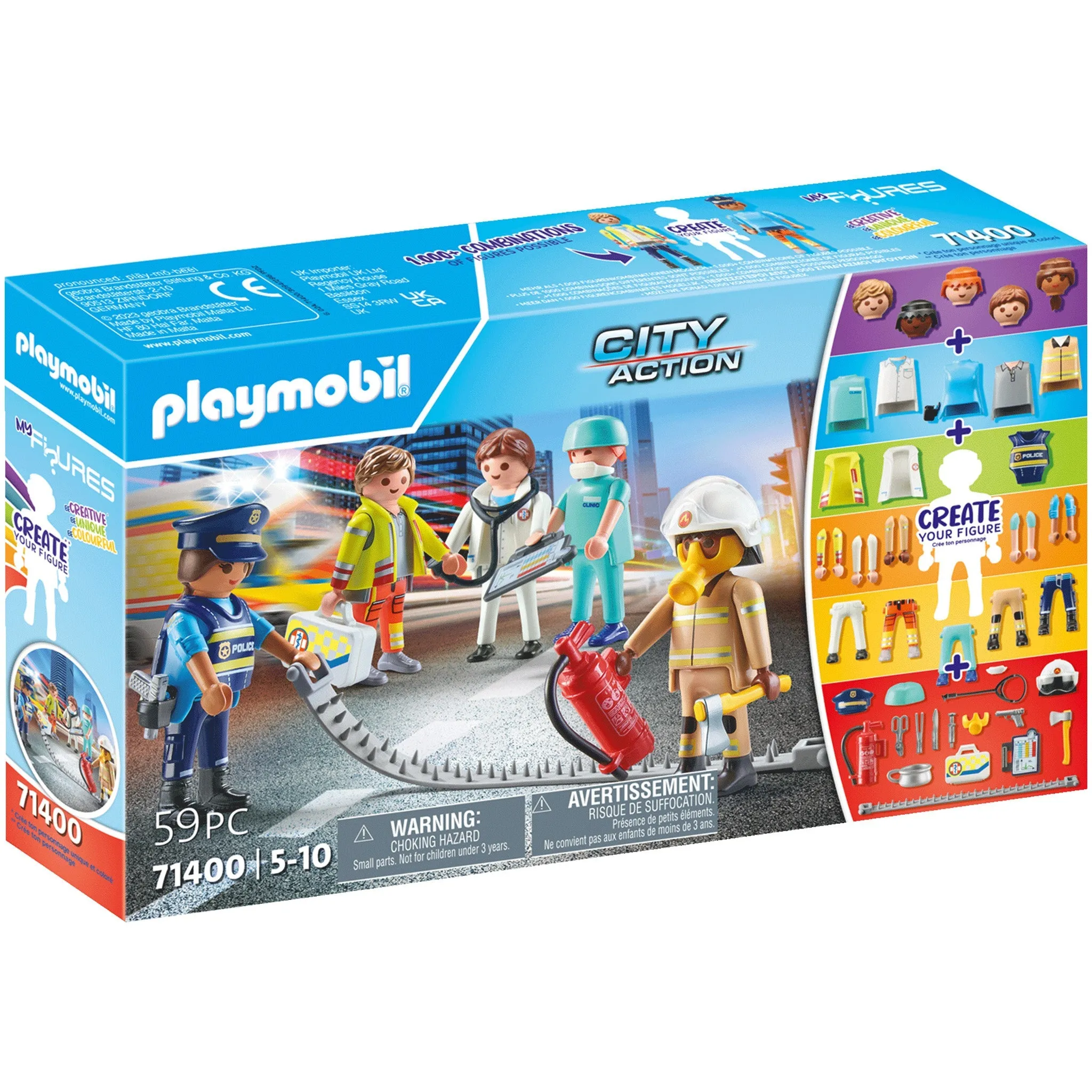 Playmobil My Figures: Rescue Heroes - Pre Sale