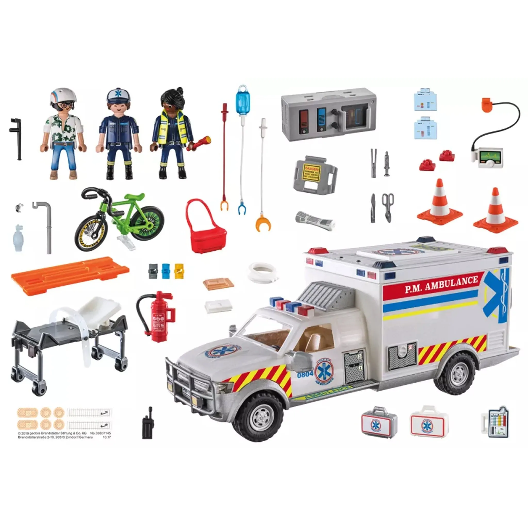 Playmobil Rescue Ambulance with Lights and Sound - Pre Sale