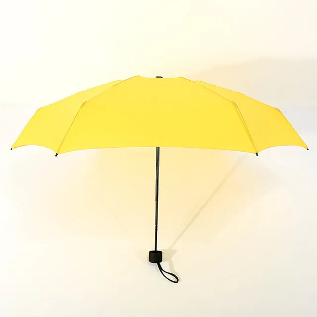 Pocket Umbrellas Unique collection Umbrella 180g Waterproof Rain Small UV Women 5G-enabled Mini