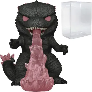 POP Movies: Godzilla x Kong: The New Empire - Godzilla with Heat-Ray Funko Vinyl Figure (Bundled with Compatible Box Protector Case), Multicolor, 3.75