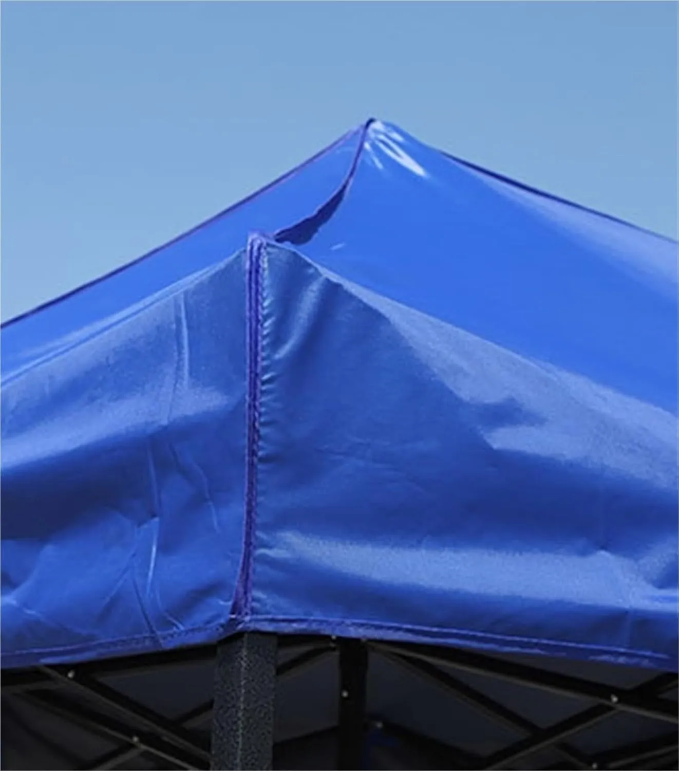 Popup Canopy Tent 6 X 10, Advertising Outdoor Folding Tent Canopy, Enlarged Double-Layer Umbrella, Rainproof, Easy to Install, Custom Logo and Size(Green)