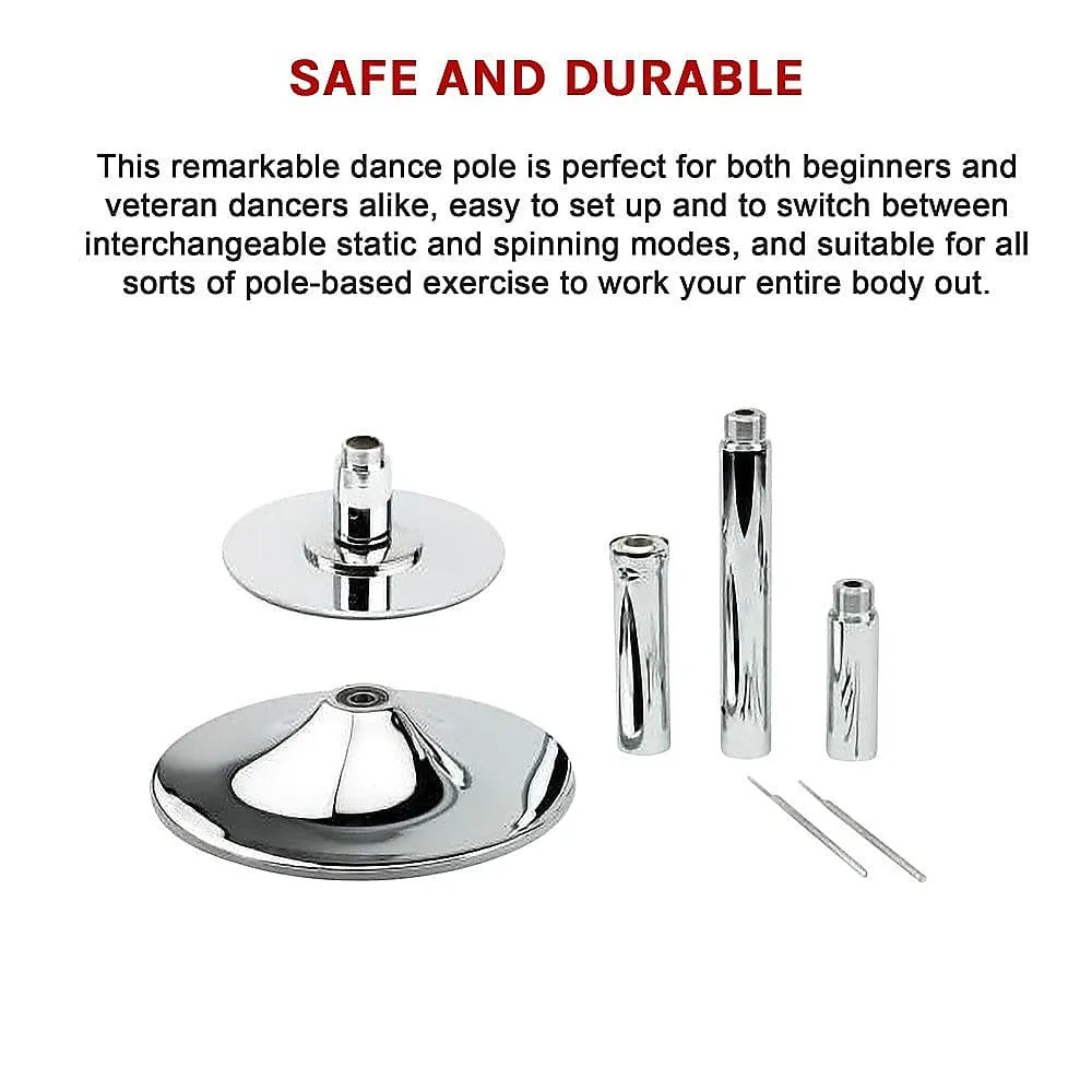 Portable Dance Pole Dancing Spinning Home Gym Fitness [ONLINE ONLY]