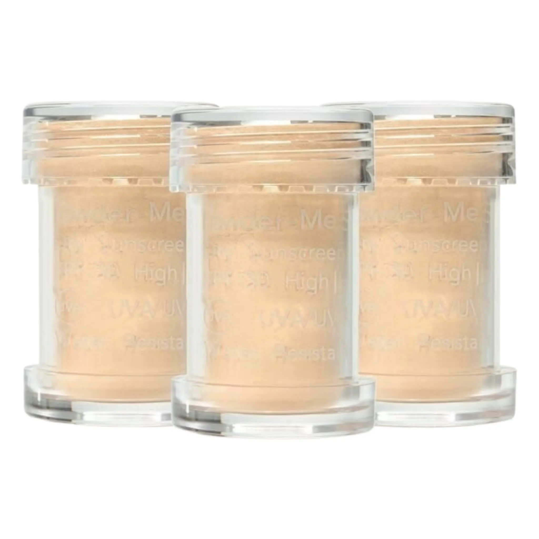 Powder-Me SPF Dry Sunscreen Refills, Golden 3-Pack