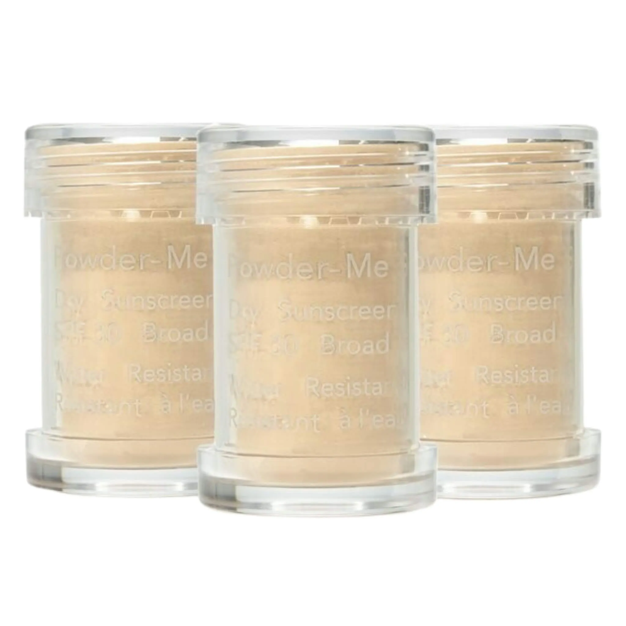 Powder-Me SPF Dry Sunscreen Refills, Nude 3-Pack