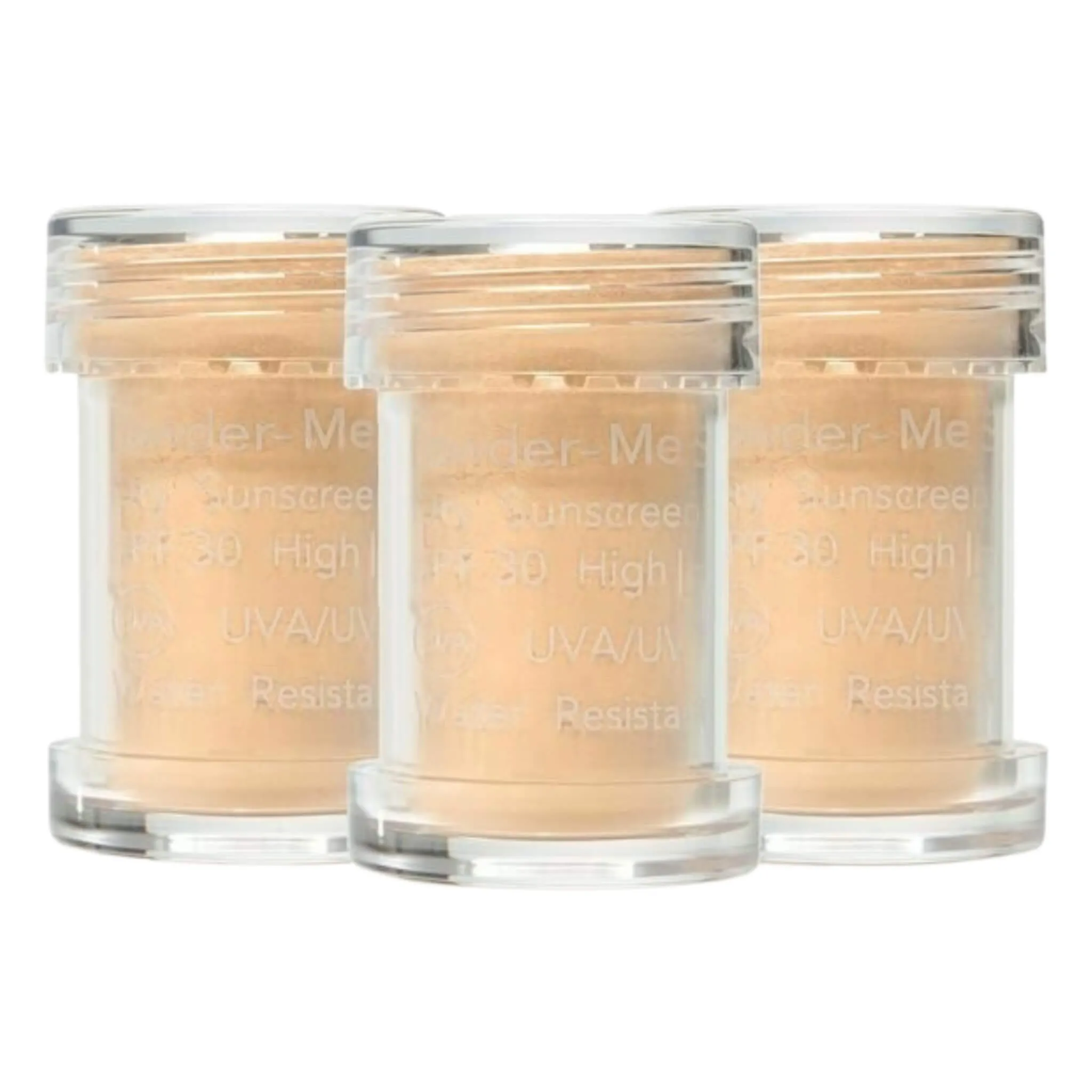 Powder-Me SPF Dry Sunscreen Refills, Tanned 3-Pack