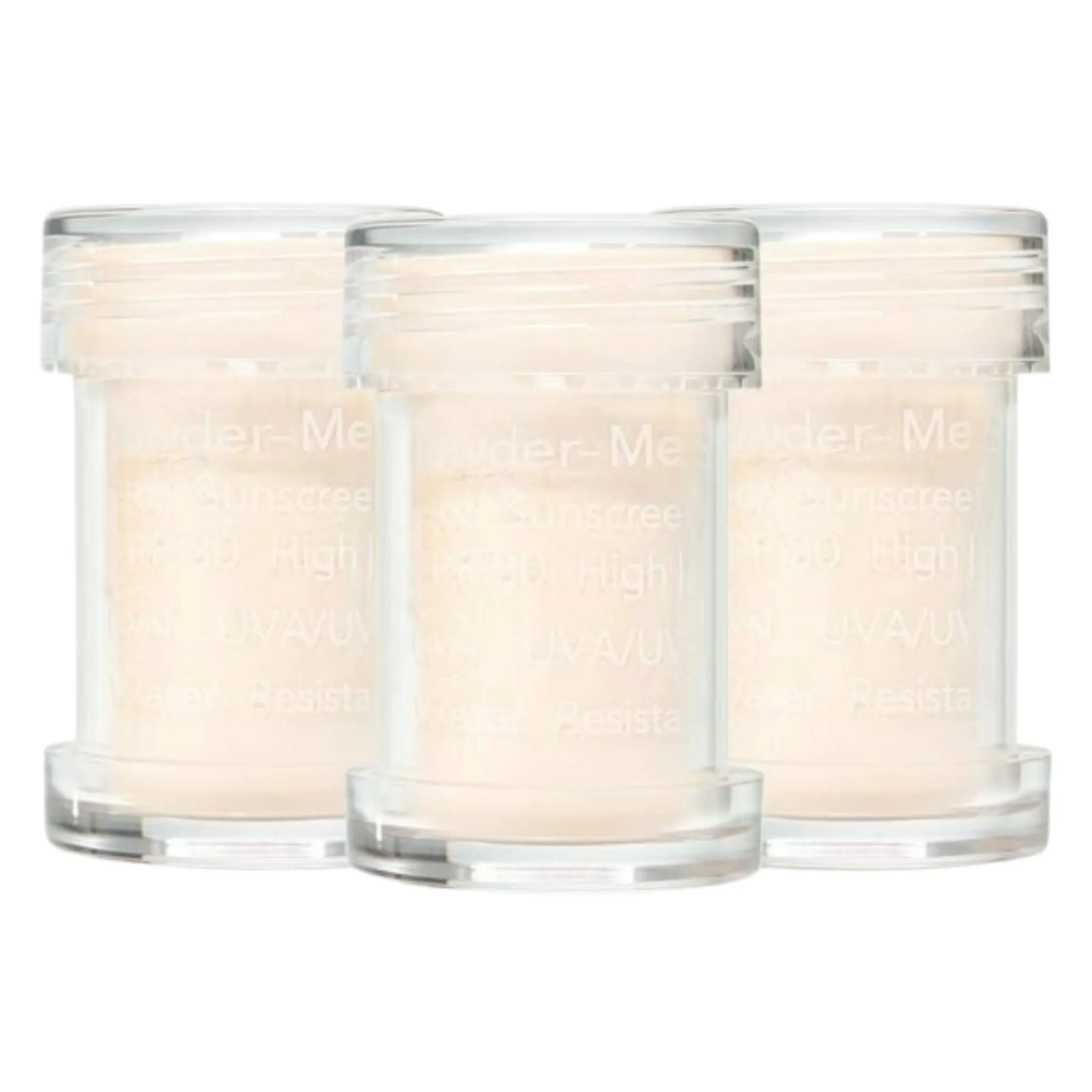 Powder-Me SPF Dry Sunscreen Refills, Translucent 3-Pack