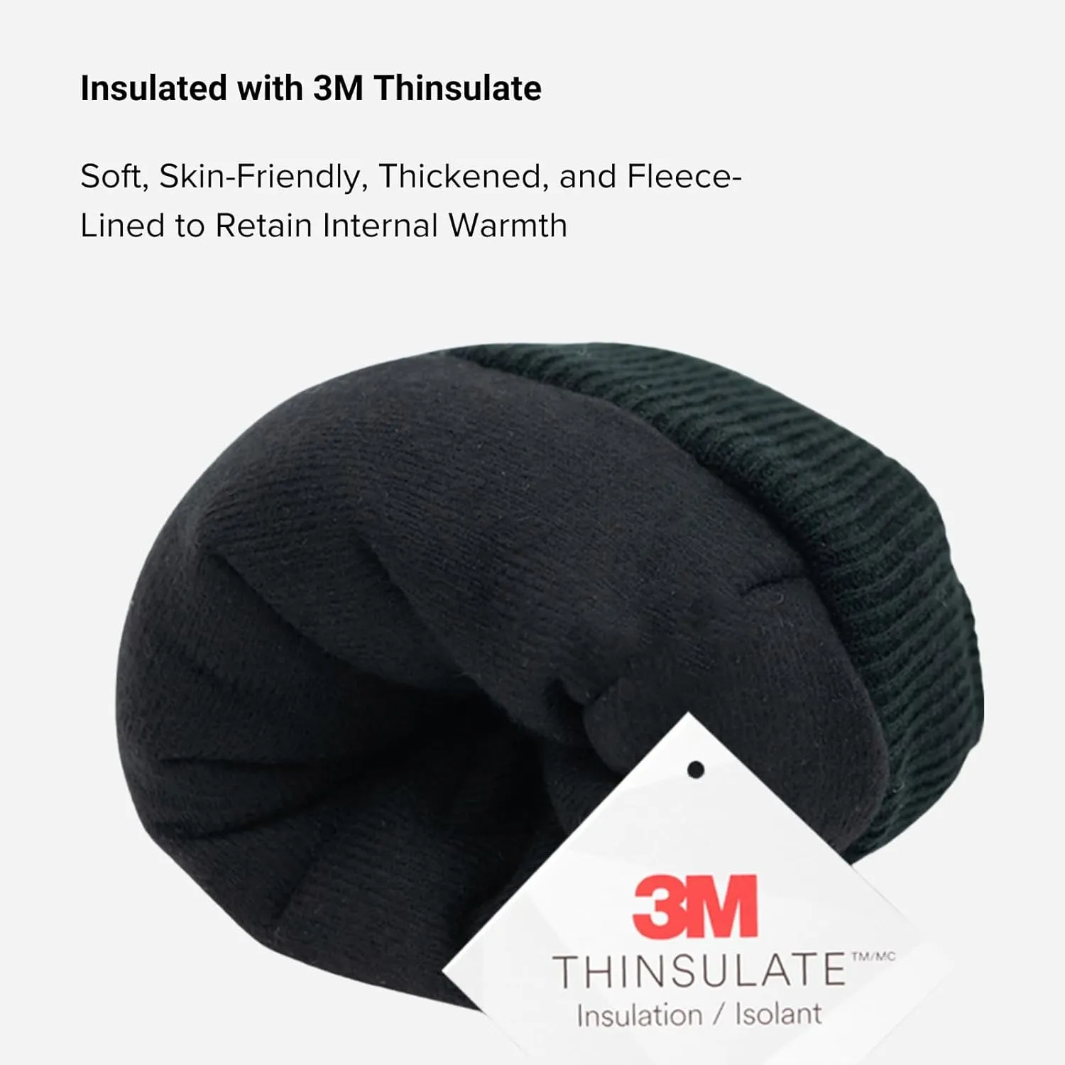 Pro Ski Gloves, 3M Thinsulate Insulated Double-Layer Waterproof, Touchscreen Snow Gloves for Skiing, Winter Cycling