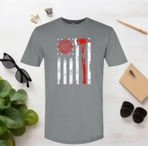 Professional-Fire-Fire Department Axe Design Patriotic