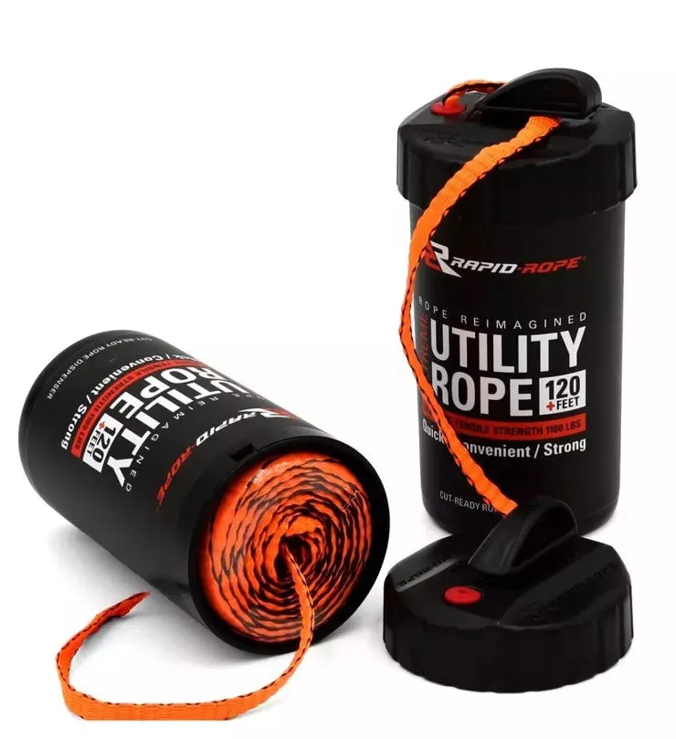 Rapid Rope with Canister Orange - RRCO6010