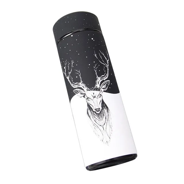 Reindeer Thermos Flask - Stainless Steel