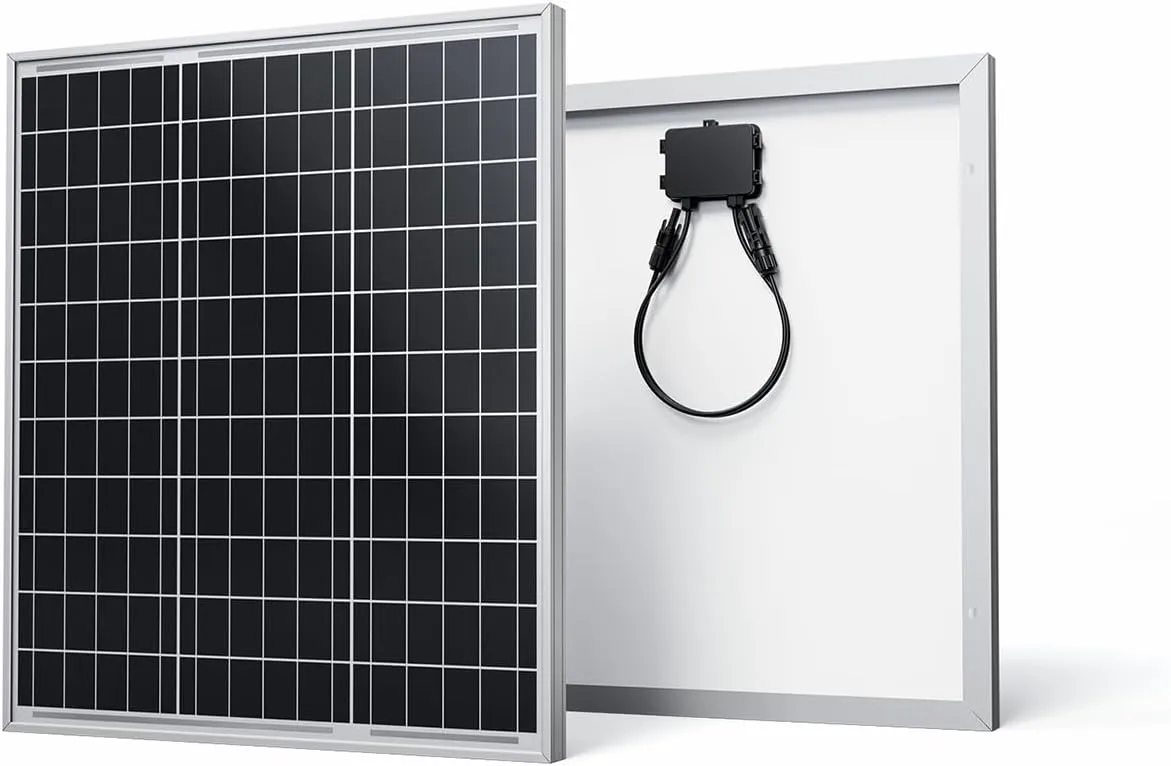Renogy 50 Watt 12 Volt Monocrystalline Solar Panel (Compact Design)